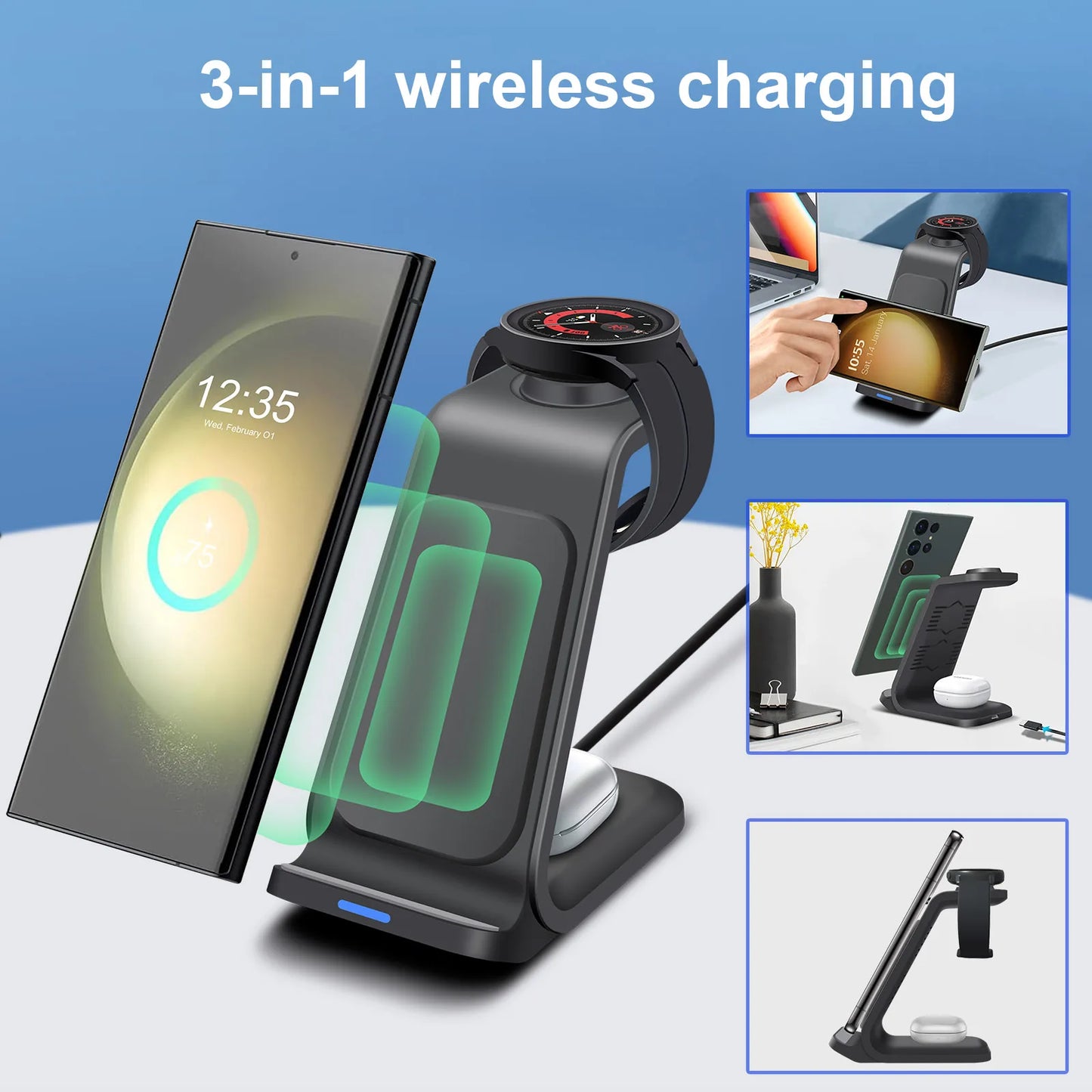 3 in 1 Charging Station (Samsung)